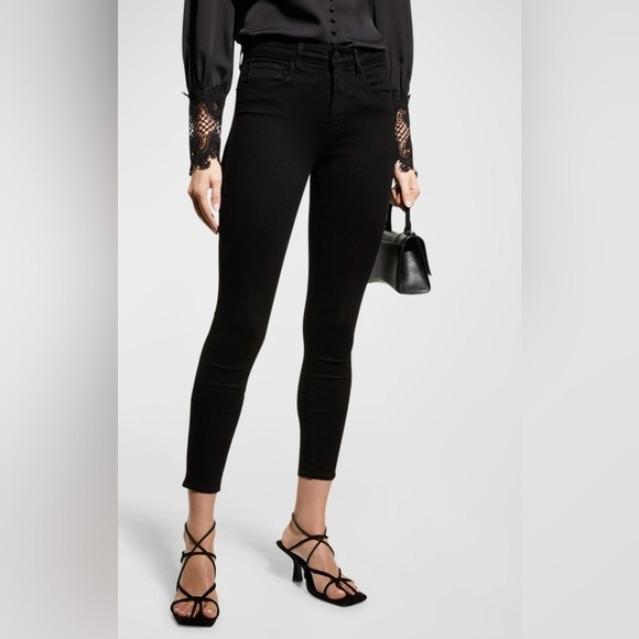 L'AgenceMargot High-Rise Skinny Ankle Jeans Size 26 NWOT $245 - Picture 3 of 6